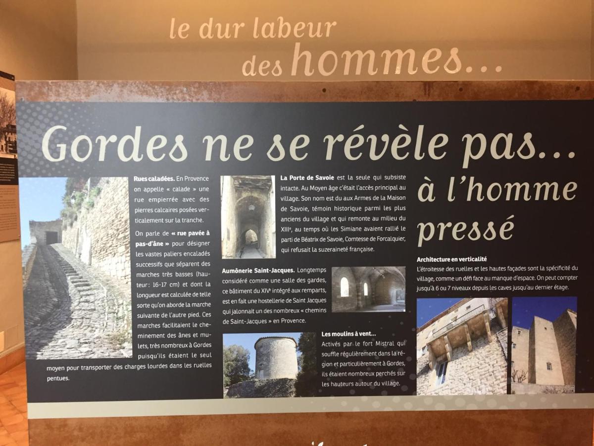Chez Marius Gordes Vue Panoramique Sur Luberon Apartment Екстериор снимка